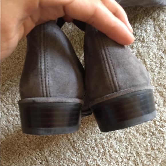💯 authentic grey suede lowland otk boots sz 7 - Picture 4 of 8