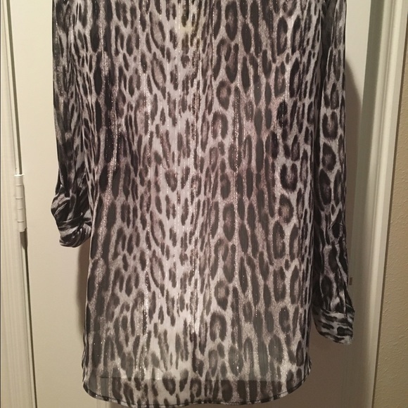 NWT!! Michael Kors button down blouse - Picture 2 of 4