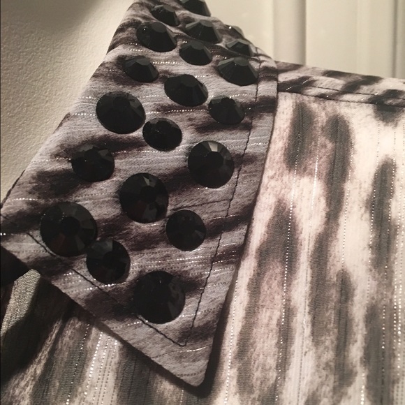 NWT!! Michael Kors button down blouse - Picture 3 of 4