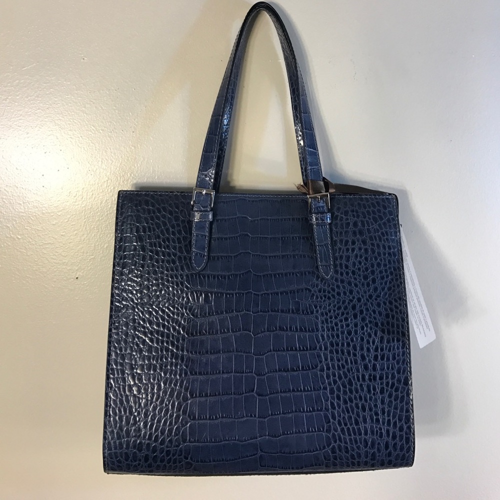 Silvano Biagini Italy Leather Purse Calf Hair Bag - Picture 7 of 8