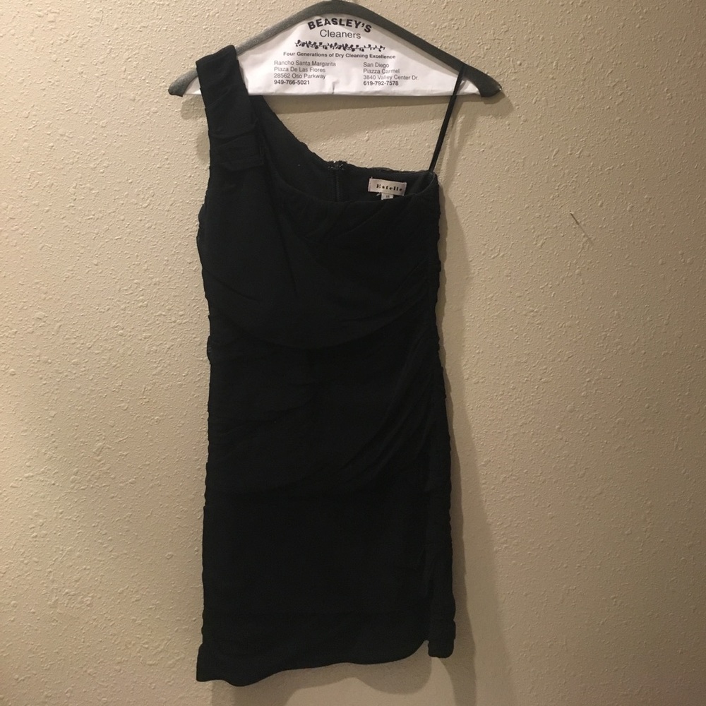 Off the shoulder mini dress