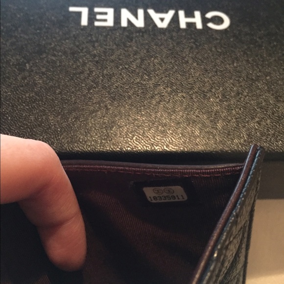 Chanel Black Caviar Classic Wallet Silver Hardware - Picture 7 of 8