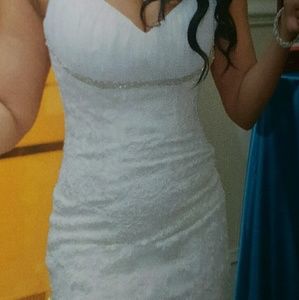 Elegant Wedding Lace Gown