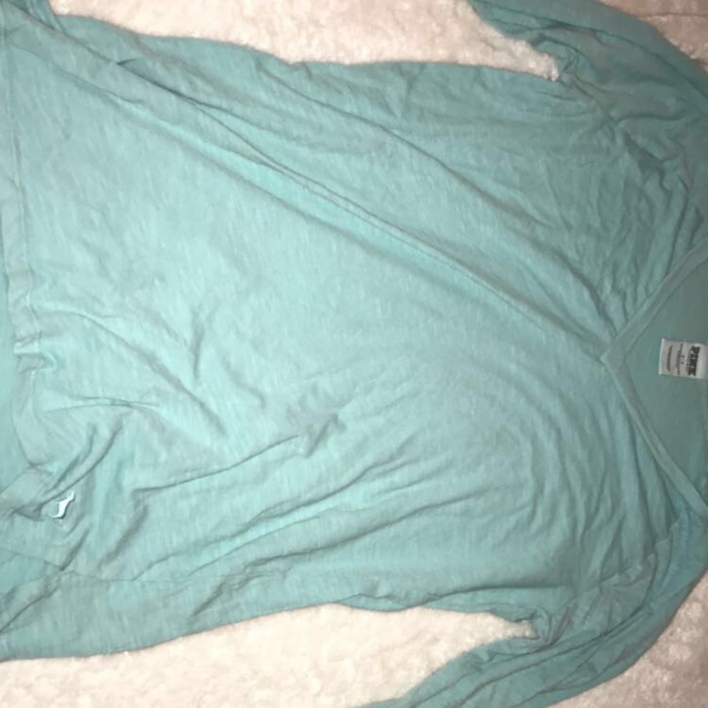 PINK teal long sleeve
