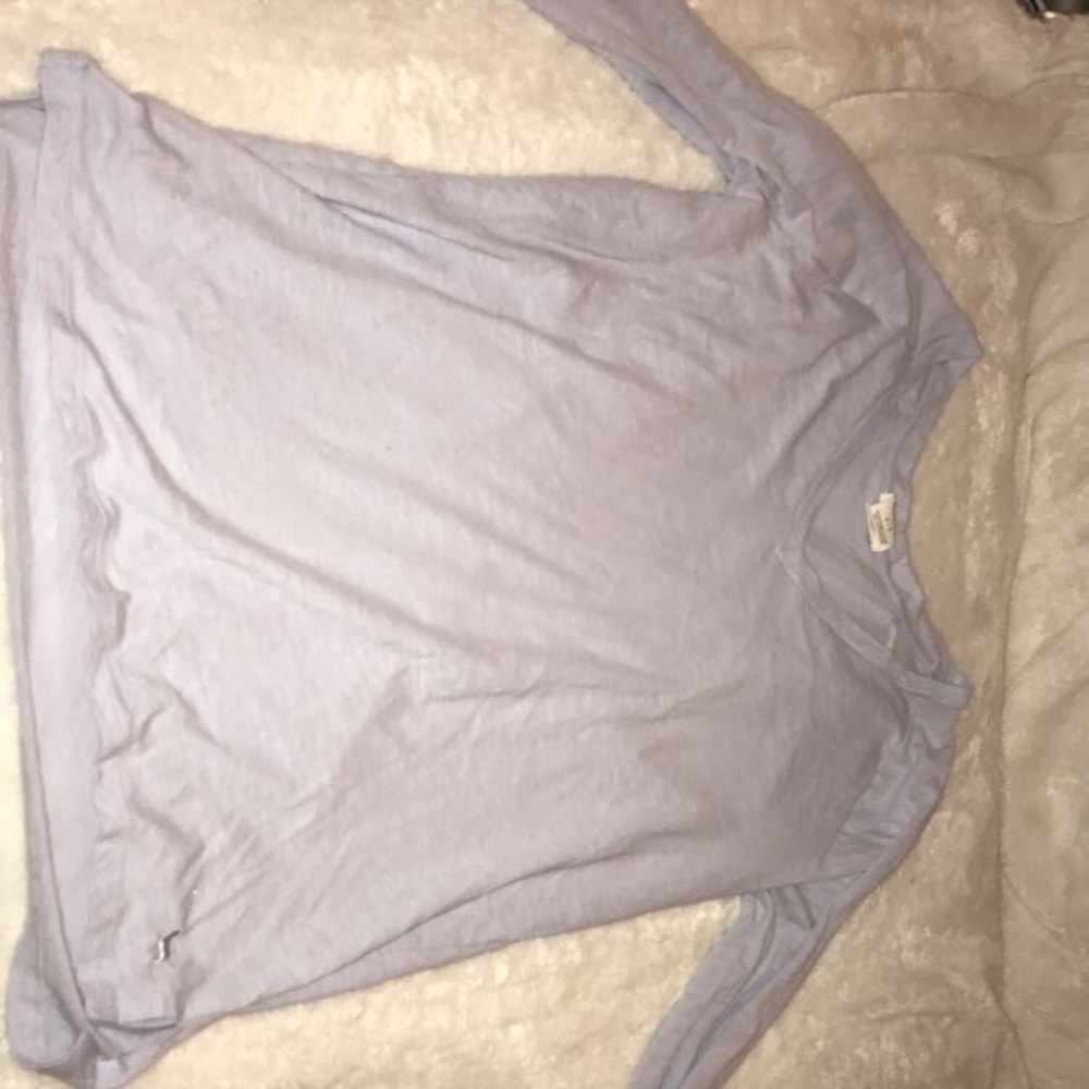 PINK lavender long sleeve top