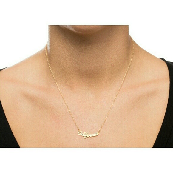 🔴 Last One! California Necklace - Silver or Gold - Picture 3 of 6