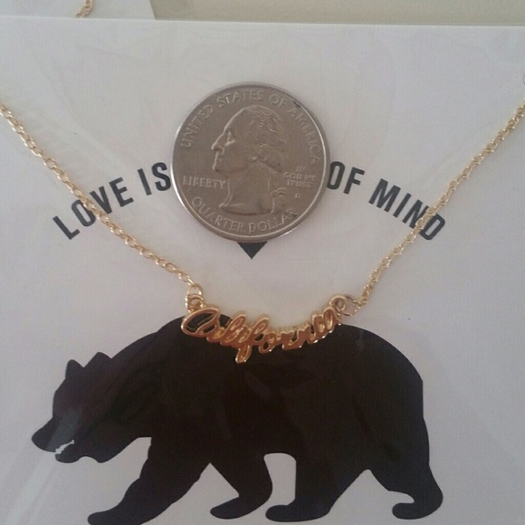 🔴 Last One! California Necklace - Silver or Gold - Picture 5 of 6