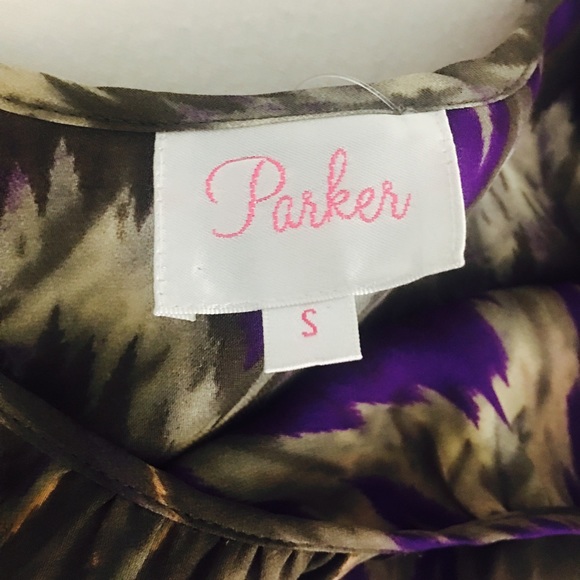 Parker cold shoulder multicolored dress - Picture 4 of 5