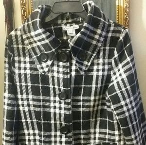 Plaid coat
