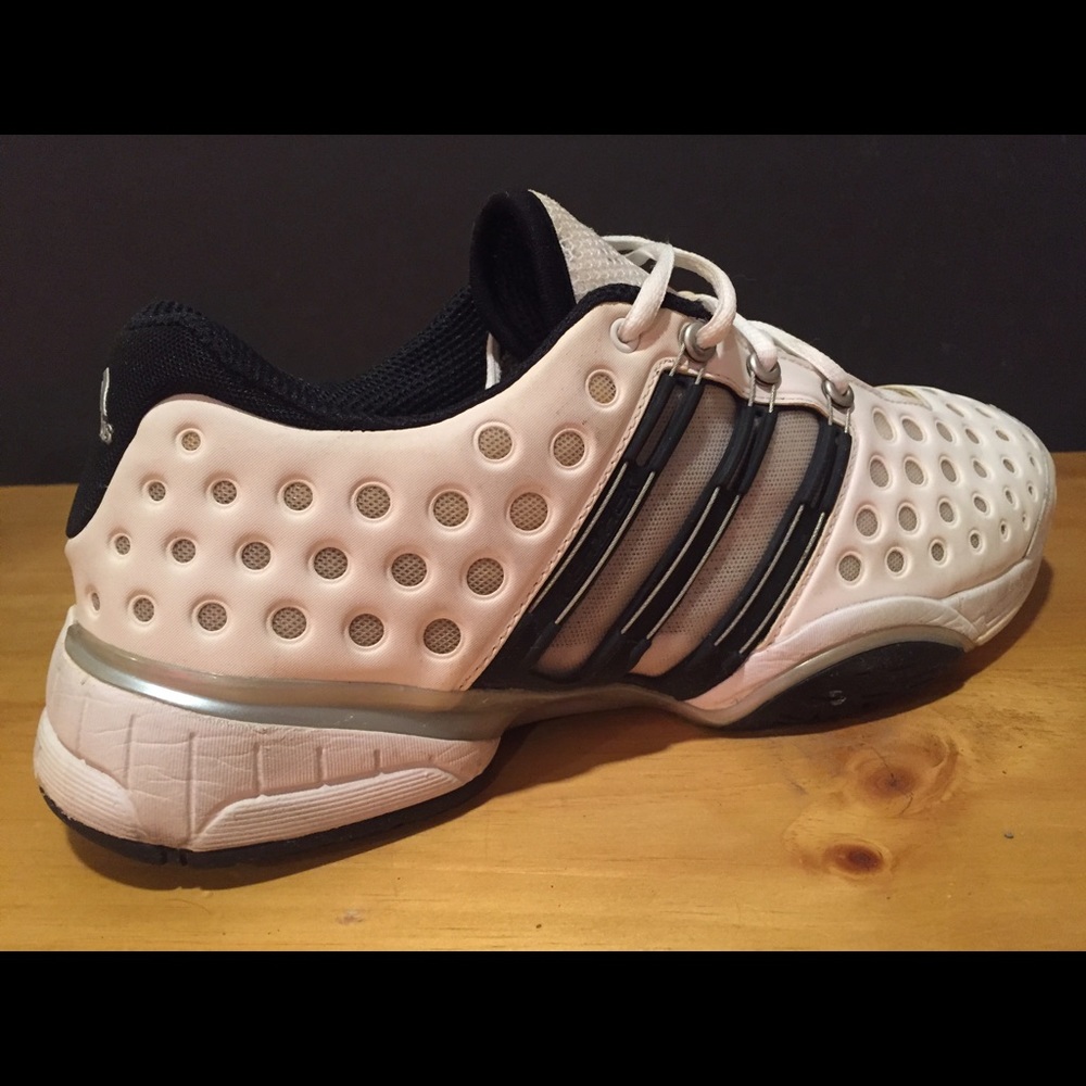 Men's Adidas Shoes - Size 12 - Black & White