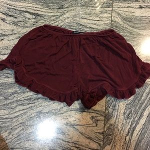 Brandy Melville red shorts