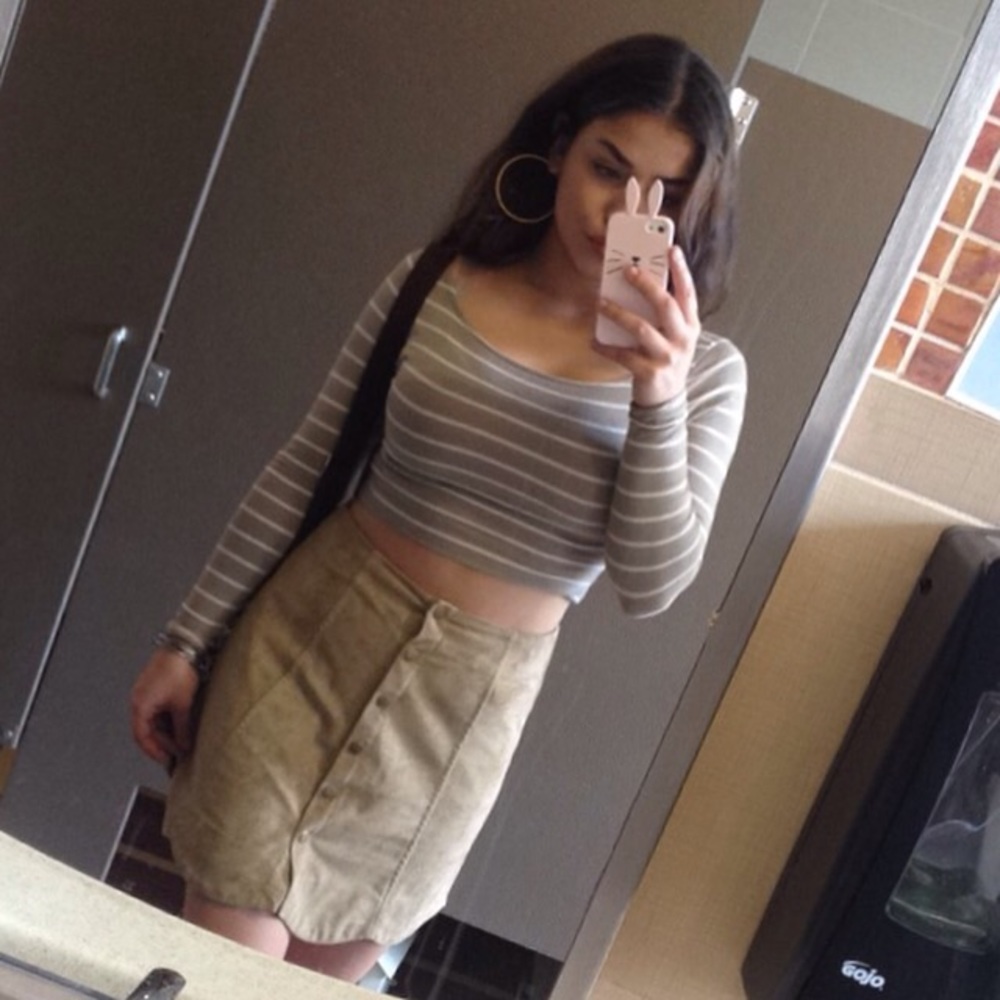 Beige Skirt