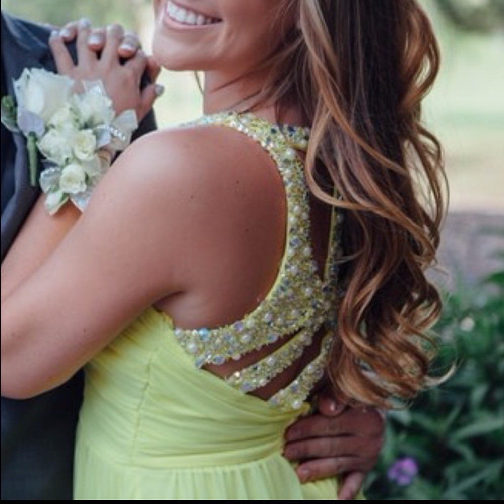 Yellow Prom Dress
