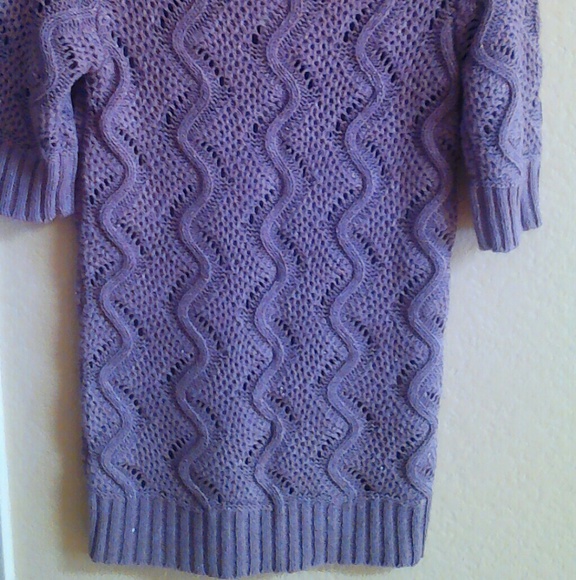 NWT Elle xs lavender knit top - Picture 2 of 4