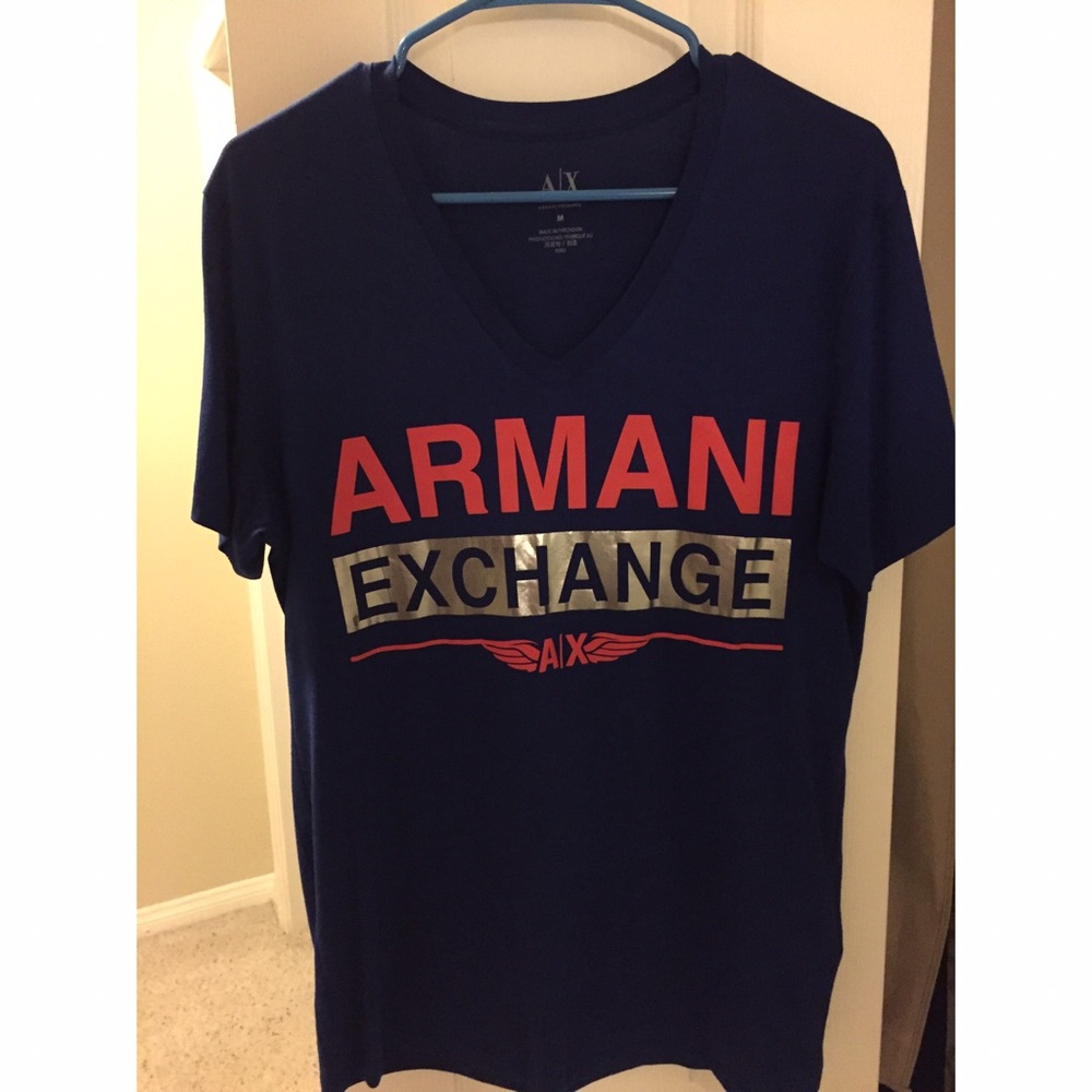 armani exchange tee