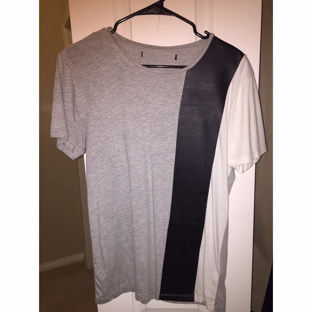 zara striped tee