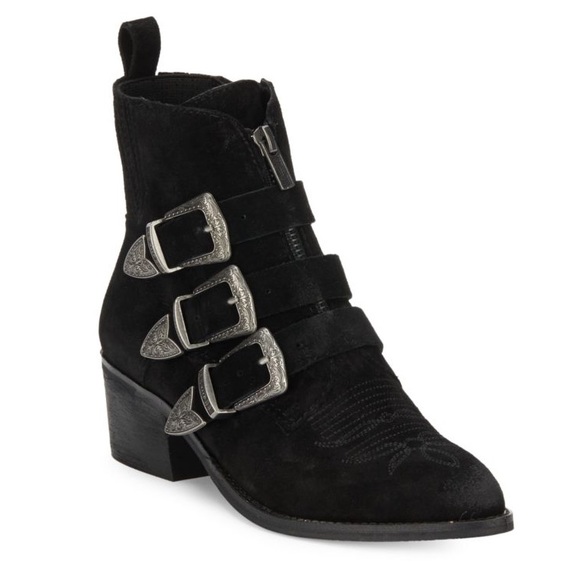 dolce vita scot suede bootie