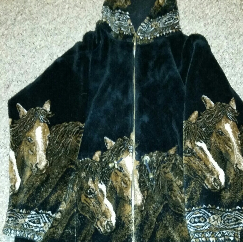 Fleece Horse Jacket