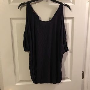Women's XL navy blouse vessos