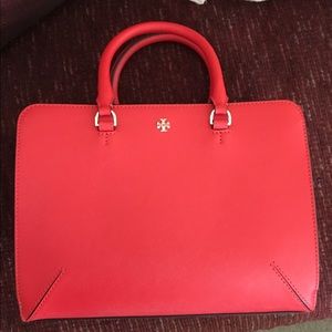Tory Burch Robinson zip tote