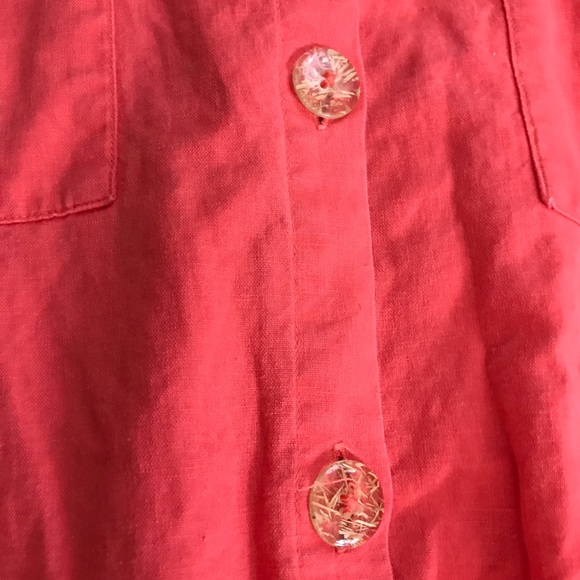 Hunt Club Men's Button Down Linen/Cotton - Picture 5 of 8