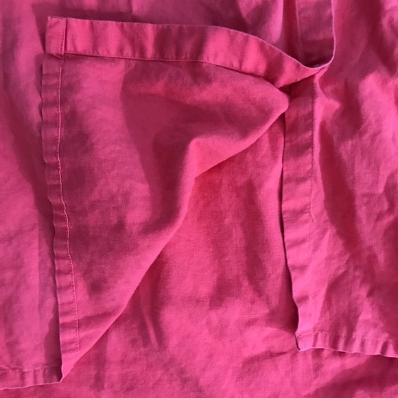 Hunt Club Men's Button Down Linen/Cotton - Picture 7 of 8