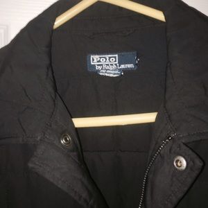 Polo Ralph Lauren Black Quilted Nylon Jacket