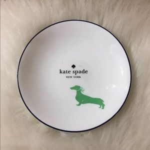 Kate Spade Lenox Wickford Dachshund Tidbit Plate