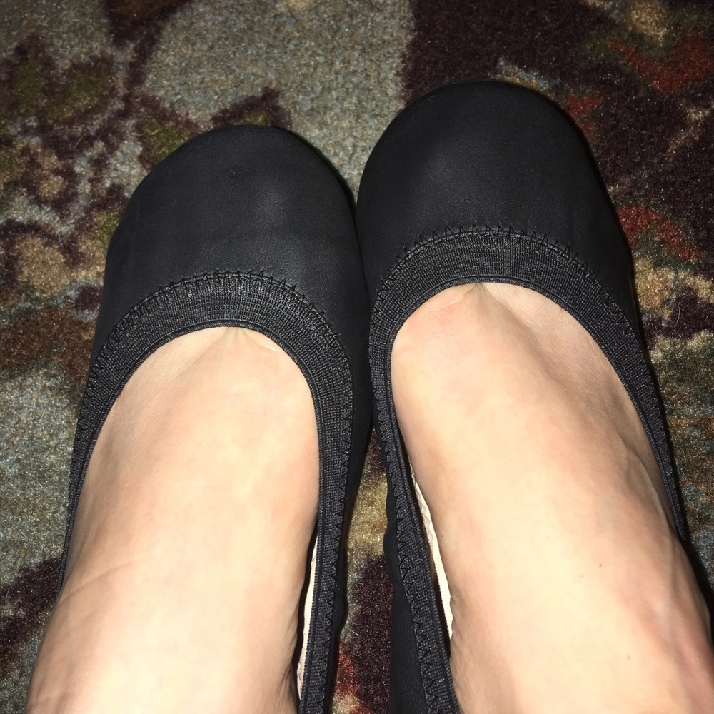 YOSI SAMRA - like new - ballet flats black leather