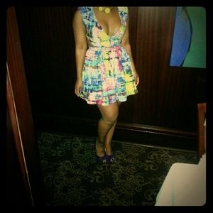 Sexy Multicolored Dress