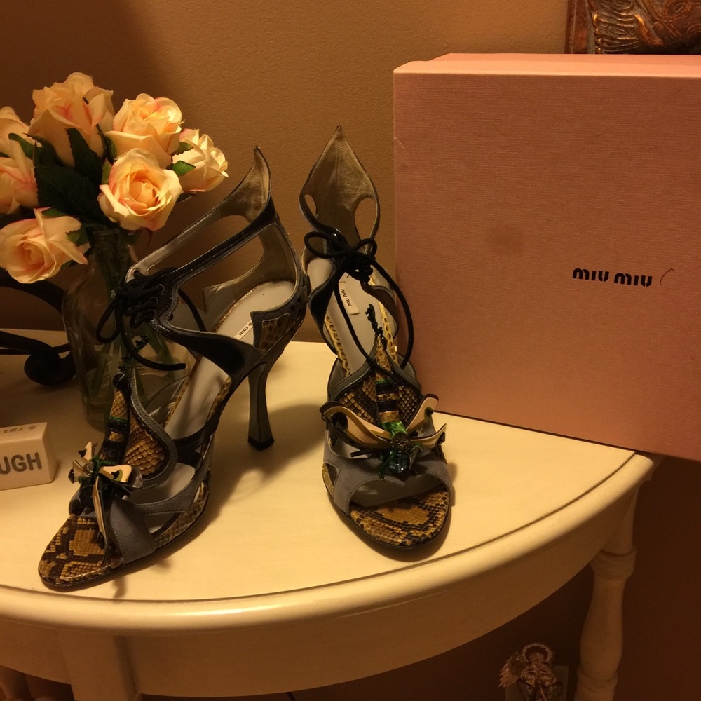 Mui Miu heels