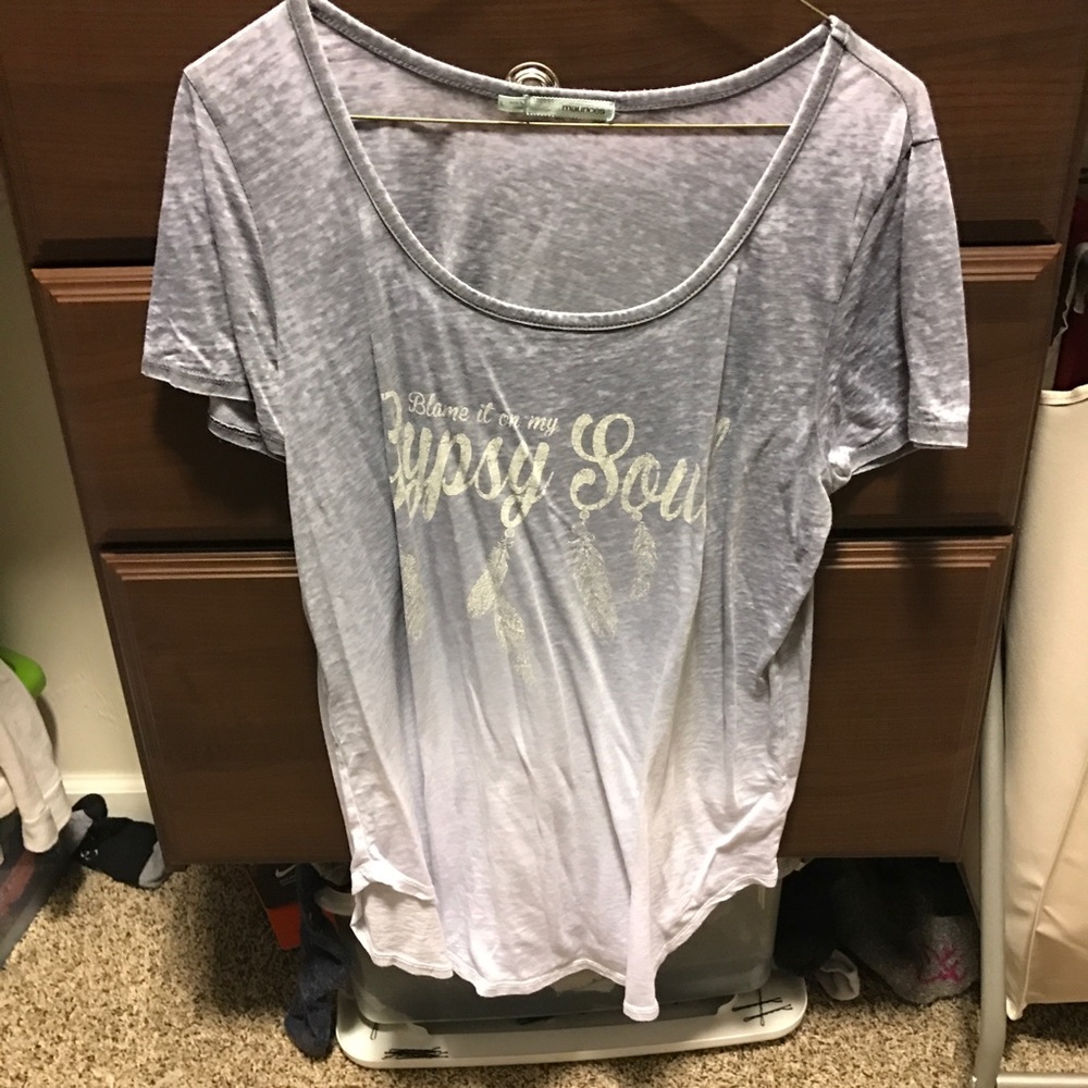 'Blame it on my Gypsy Soul' flowy tee