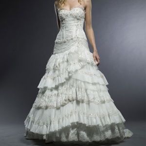 Michelle Roth Marina wedding dress size 8