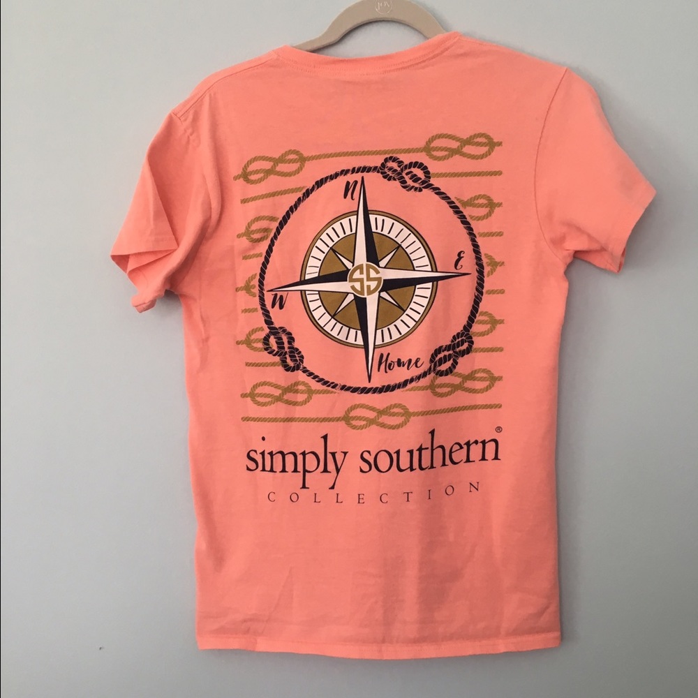 Simply southern compass tee
