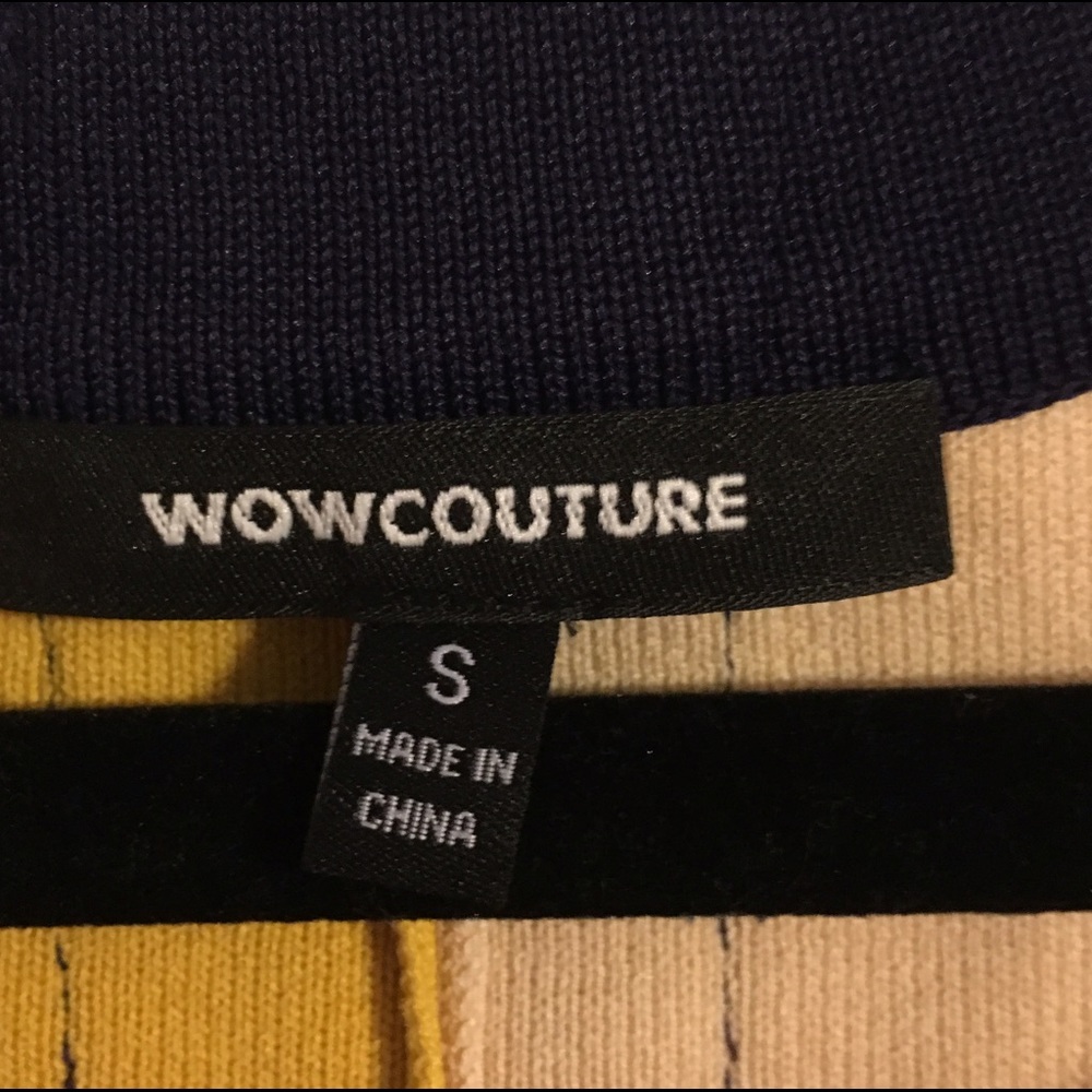 Wow Couture Colorblock Bandage Dress - Picture 7 of 8