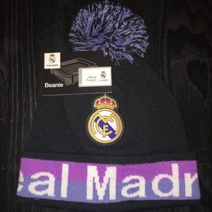 Real Madrid Purple Beanie