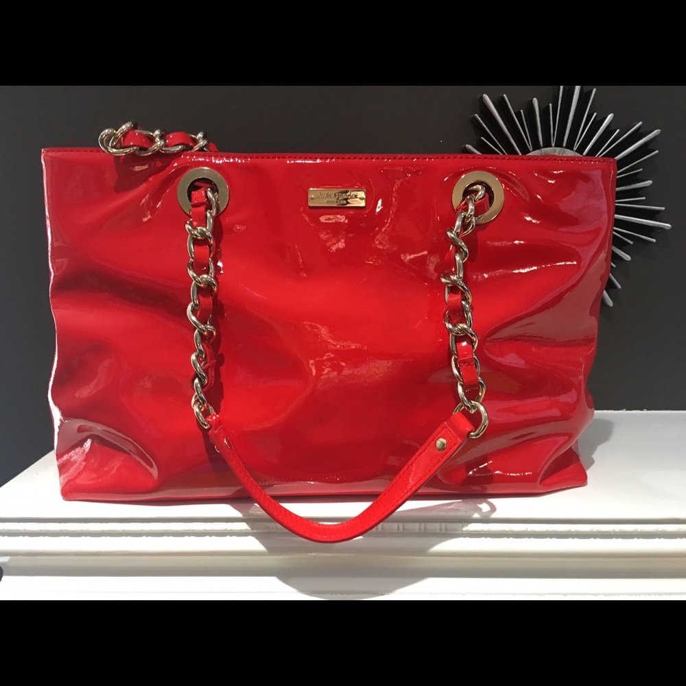 Kate Spade Red Patent Leather