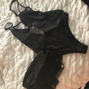 Iheartraves outfit leotard and skirt