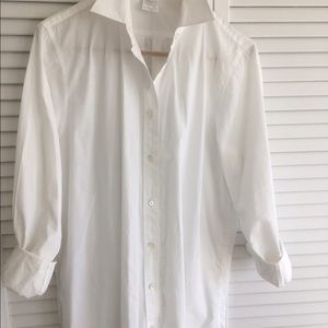 White boyfriend shirt