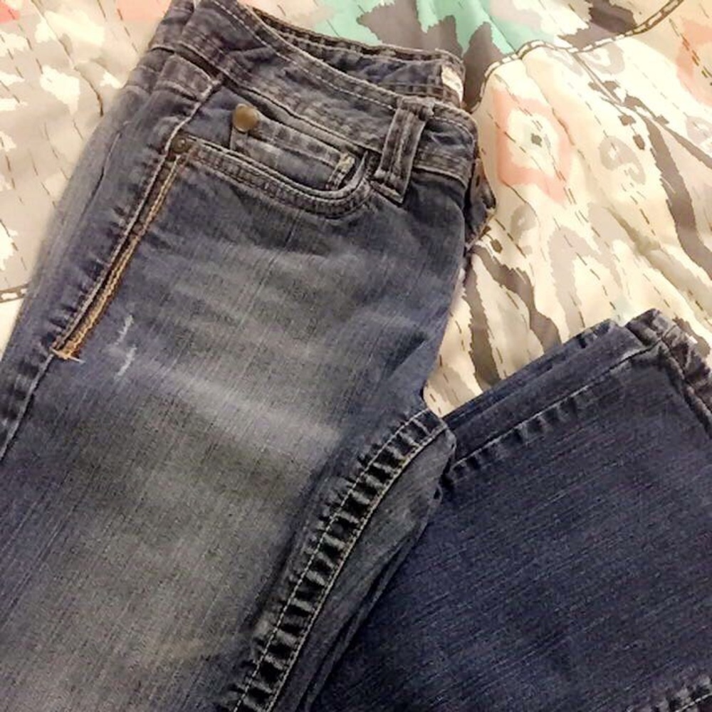 Aeropostale jeans with a long sleeve pj body suit