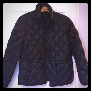 Warm, puffy, reversible jacket