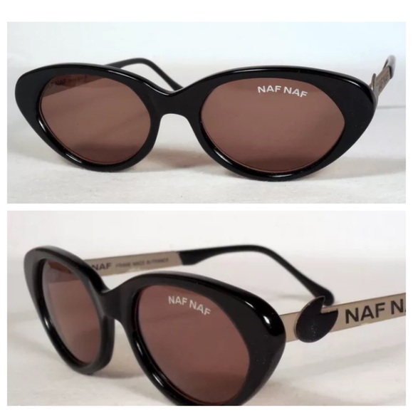 Vintage 70's Naf Naf French Sunglasses - Picture 2 of 4