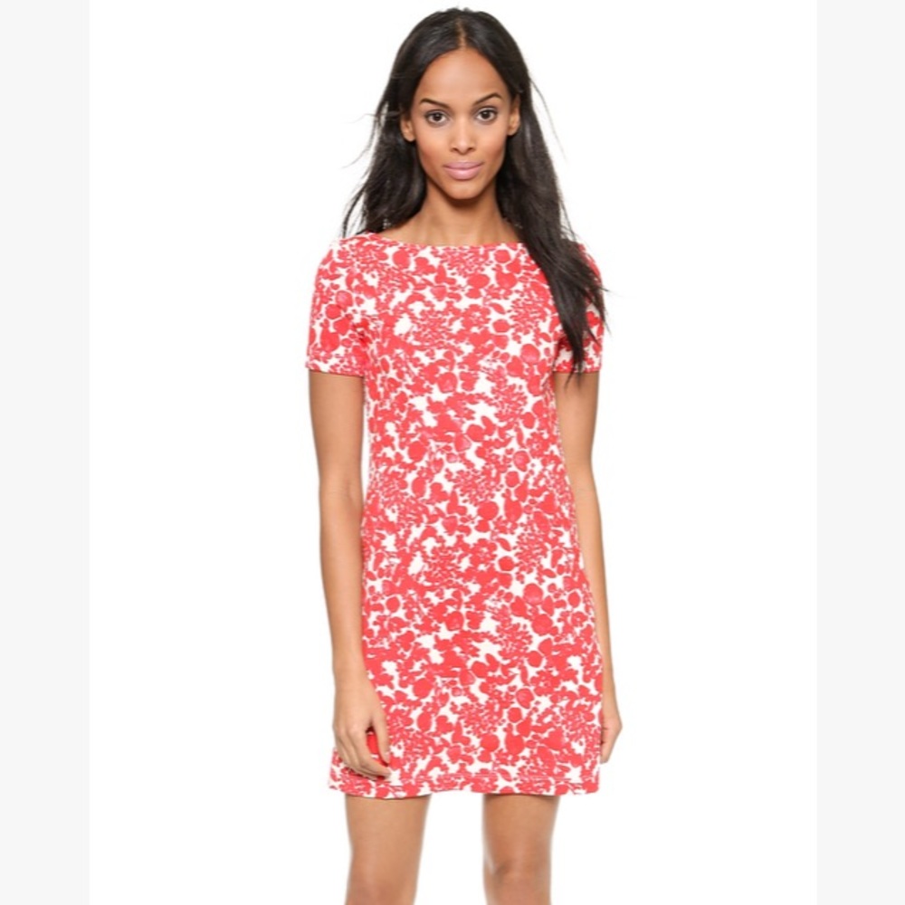 NWOT Tory Burch Red Pepper Issy Stripe Dress XS