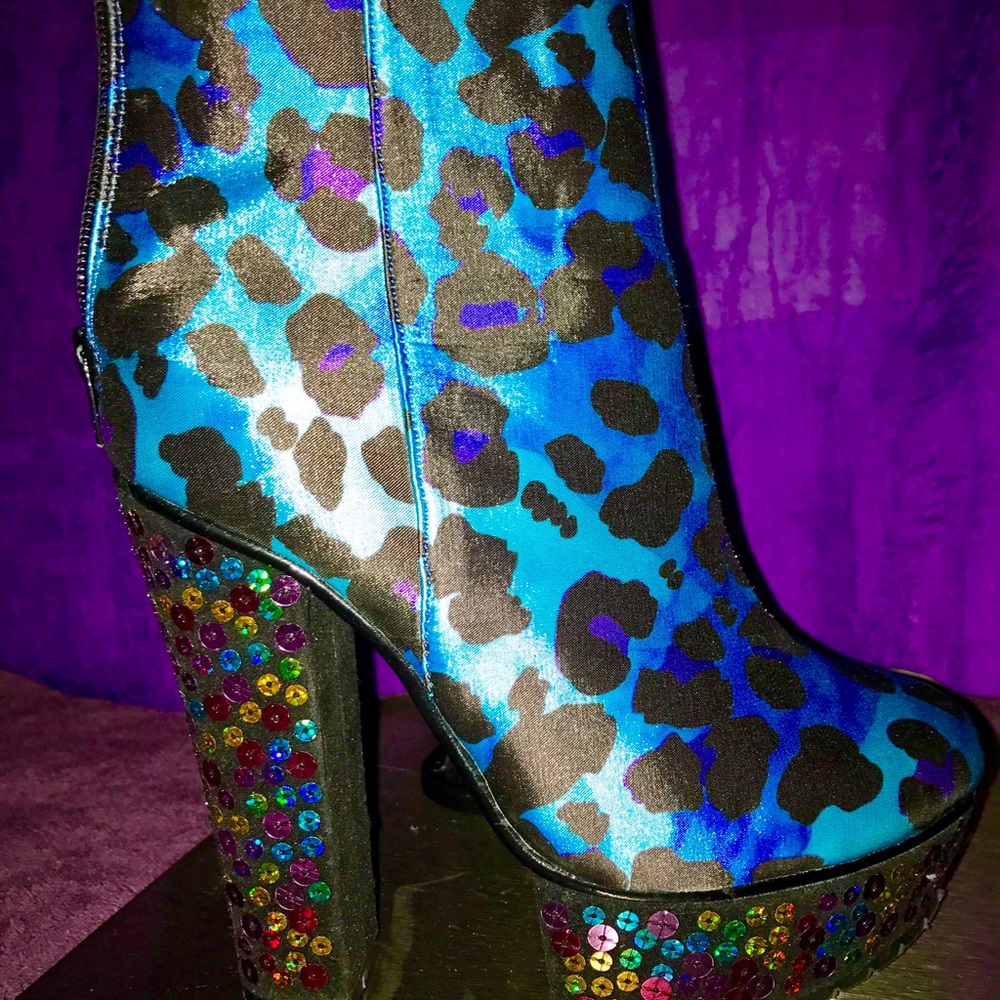 Leopard Booties