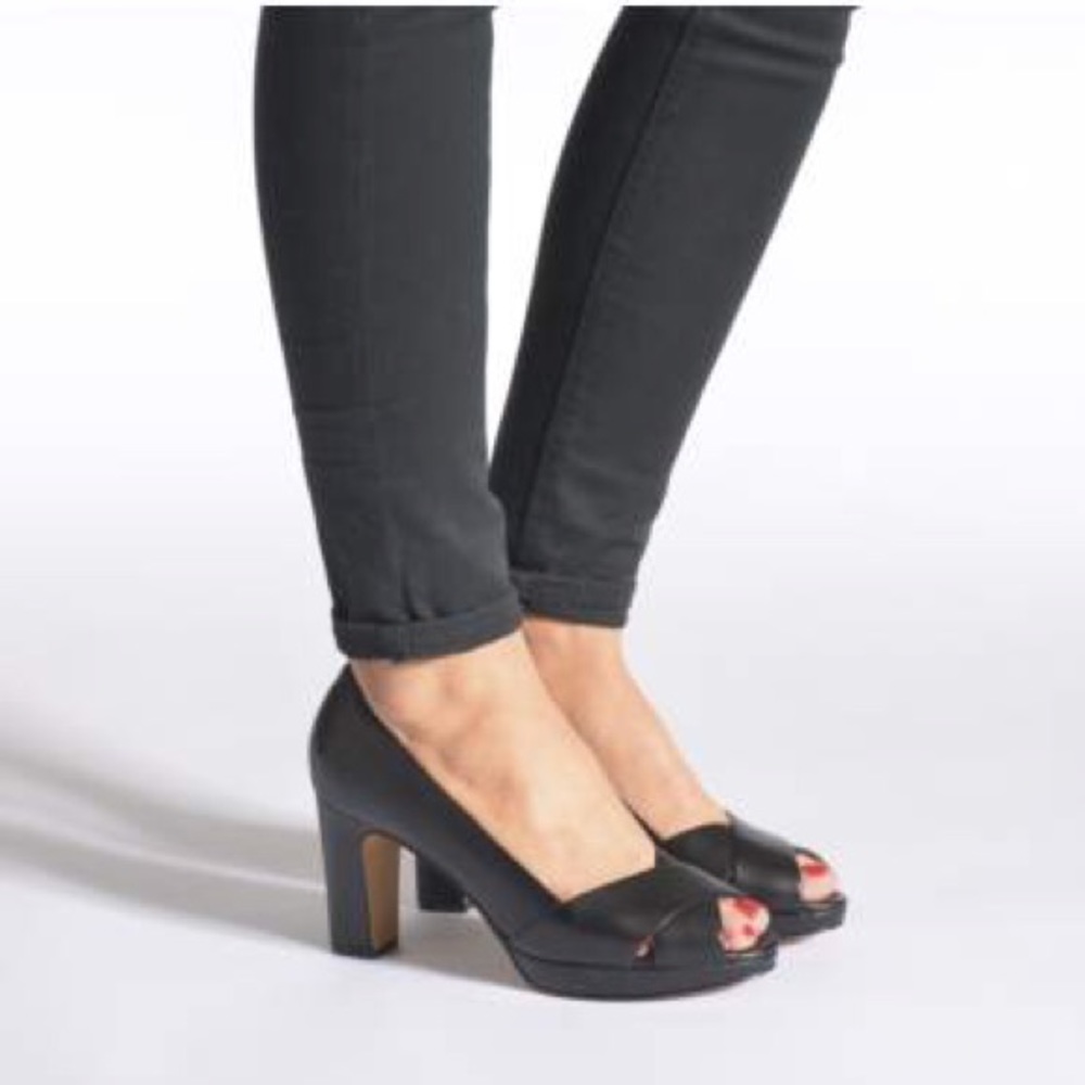 Clarks Block Heels - Perfect for work