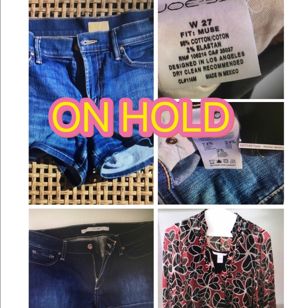 Bundled jean shorts and dvf top