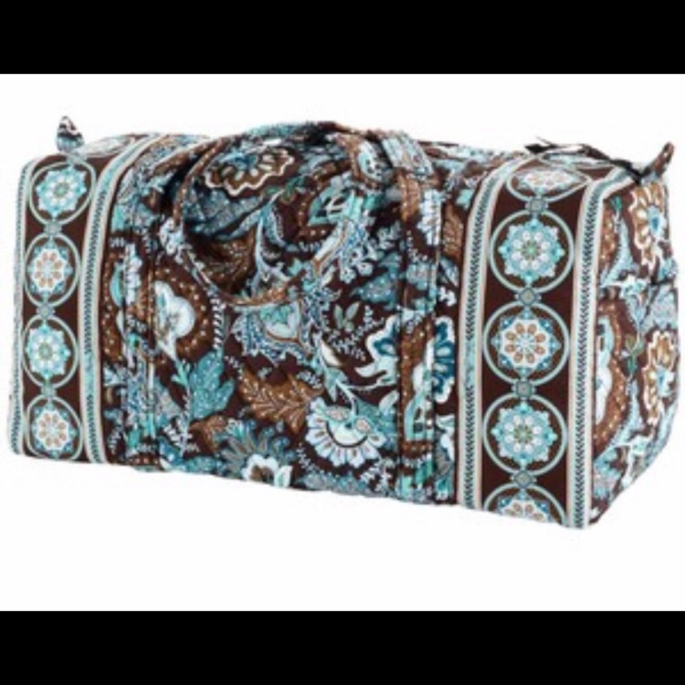 Vera Bradley Small Duffel - Java Blue