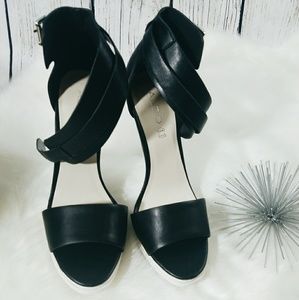 Aldo shoe blk & white