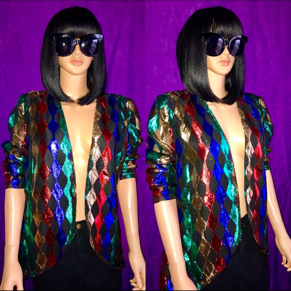 Diamond cut Blazer