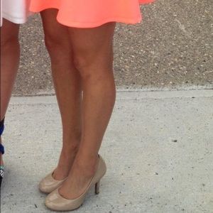 Nude heels
